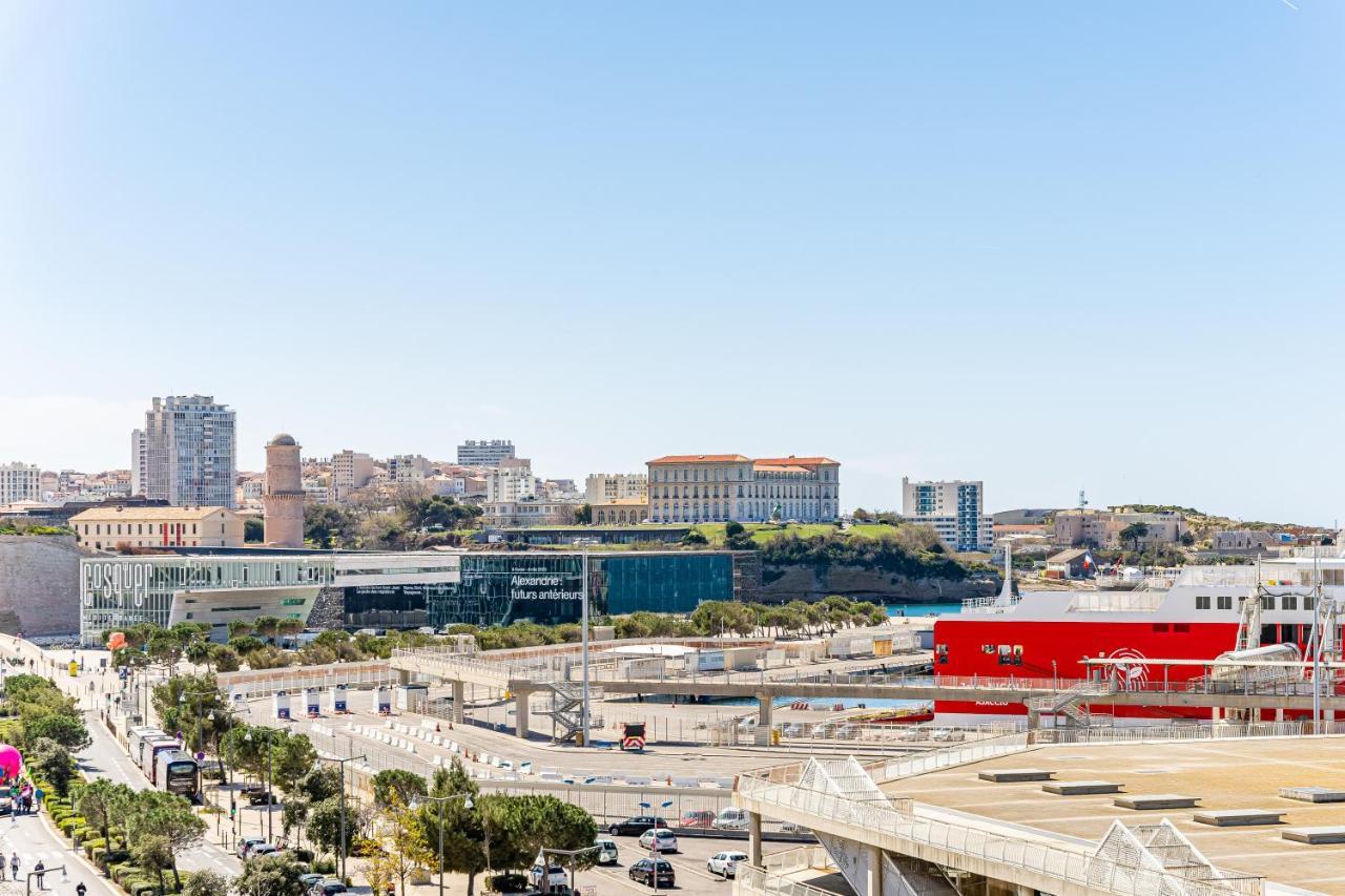 T2 Vue Mer Au Pied De La Major Marseilles Exterior foto
